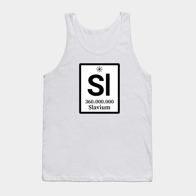 Periodic Table Element of Slavs - Slavium Tank Top by dan89